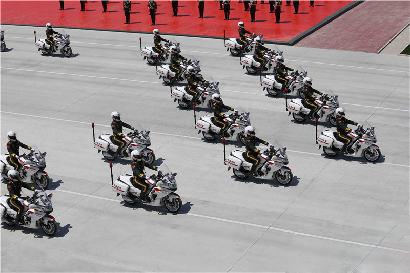 Военный парад в Пикине