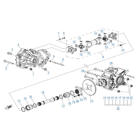 Запчасти для CFMOTO X5 H.O. EFI&EPS