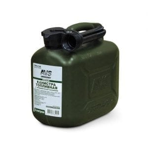 Канистра топливная пластик 5л.( темн зелен) AVS TPK-Z 05