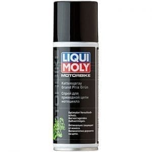 LiquiMoly Спрей д/приводной цепи мотоц.(зелен.) Motorrad Kettenspray Grand Prix Grun (0,2л)