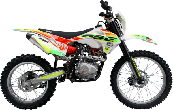 Кроссовый мотоцикл BSE Z2 2 - Зеленый
