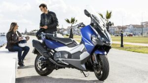 SYM MAXSYM TL 500 синий матовый